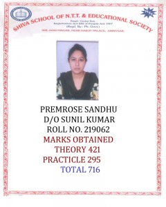 219062 PREMROSE SANDHU