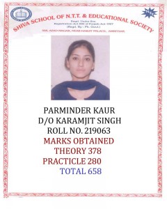 219063 PARMINDER KAUR.