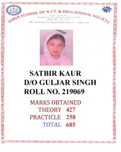 219069 SATBIR KAUR