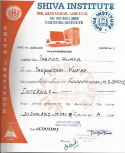 PARMOD KUMAR
