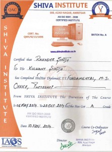 Ravinder Singh1
